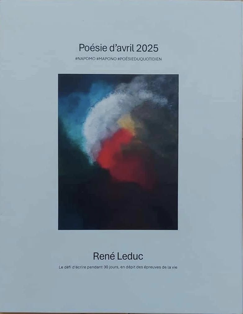 Nouveau recueil de poésie pour René Leduc